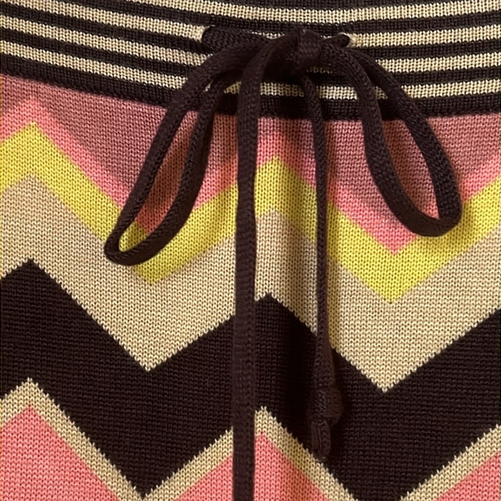 Missoni Mini Sweater Skirt Chevron Knit Pencil Skirt Size XS Target Collab NWT - Picture 4 of 8